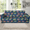 Camera Pattern Print Design 03 Sofa Slipcover