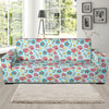 Crochet Pattern Print Design 01 Sofa Slipcover