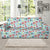 Crochet Pattern Print Design 01 Sofa Slipcover