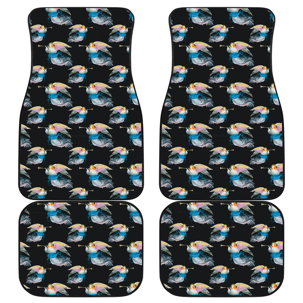 Angel with Wings Beautiful Design Print Car Floor Mats Front Back