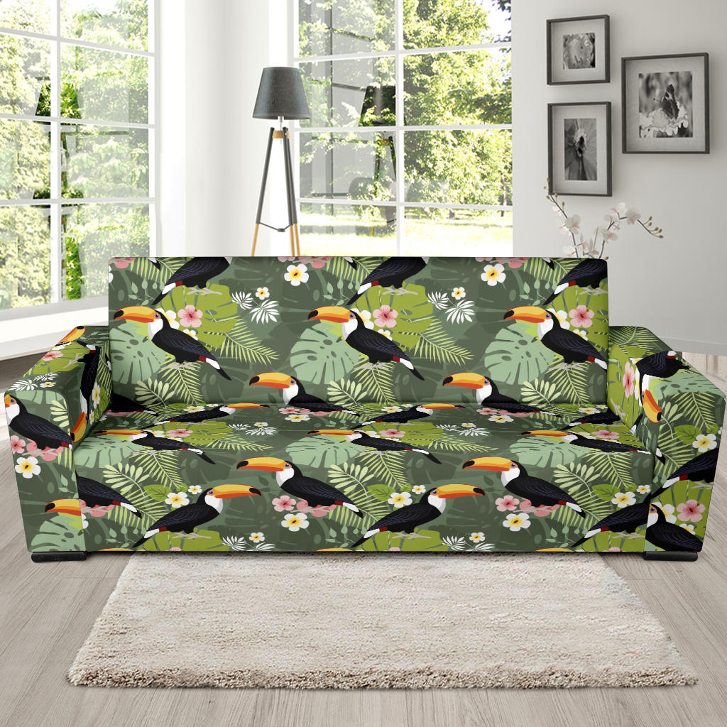 Toucan Print Design LKS304 Sofa Slipcover