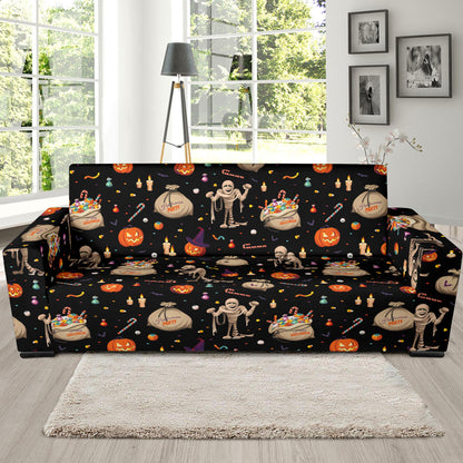 Mummy Halloween Print Design LKS303 Sofa Slipcover