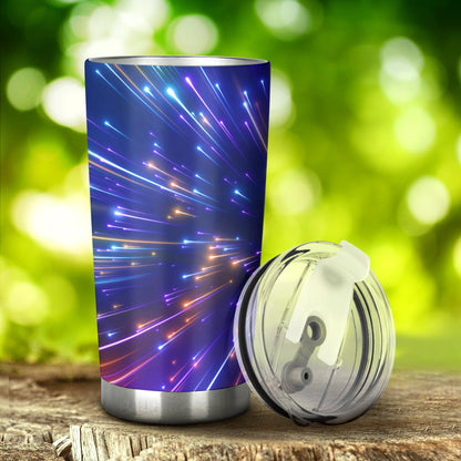 Celestial Rainbow Speed Light Tumbler