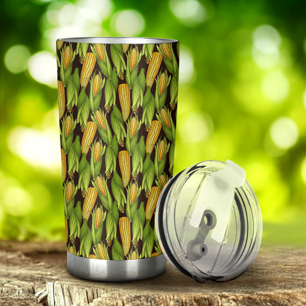 Agricultural Corn cob Print Tumbler
