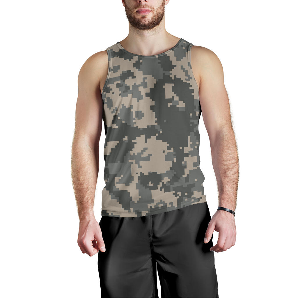 ACU Digital Camouflage Men Tank Top