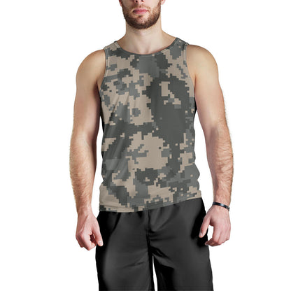 ACU Digital Camouflage Men Tank Top