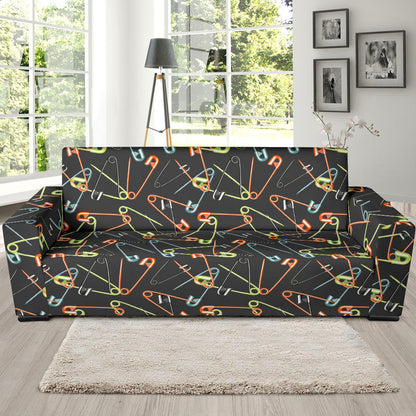 Safety Pin Print Design LKS301 Sofa Slipcover