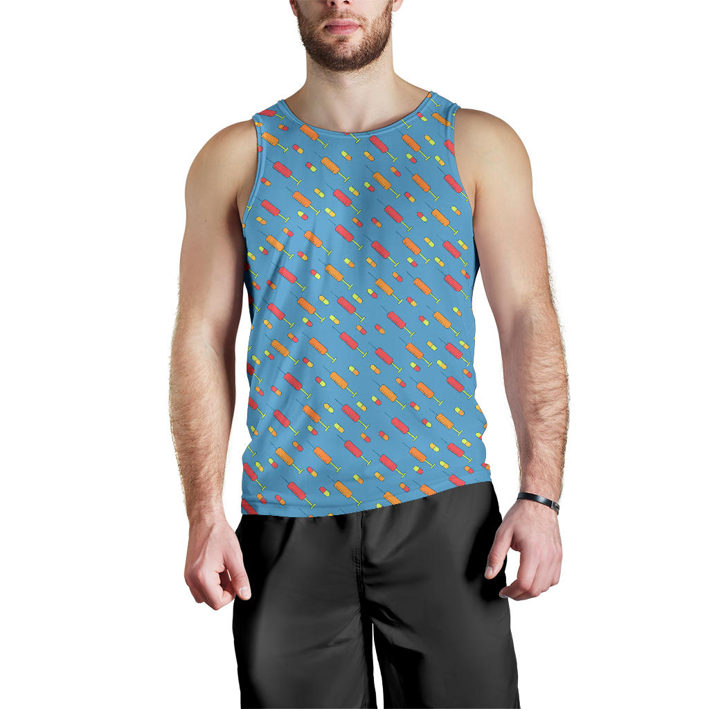Phlebotomist Medical Pattern Men Tank Top