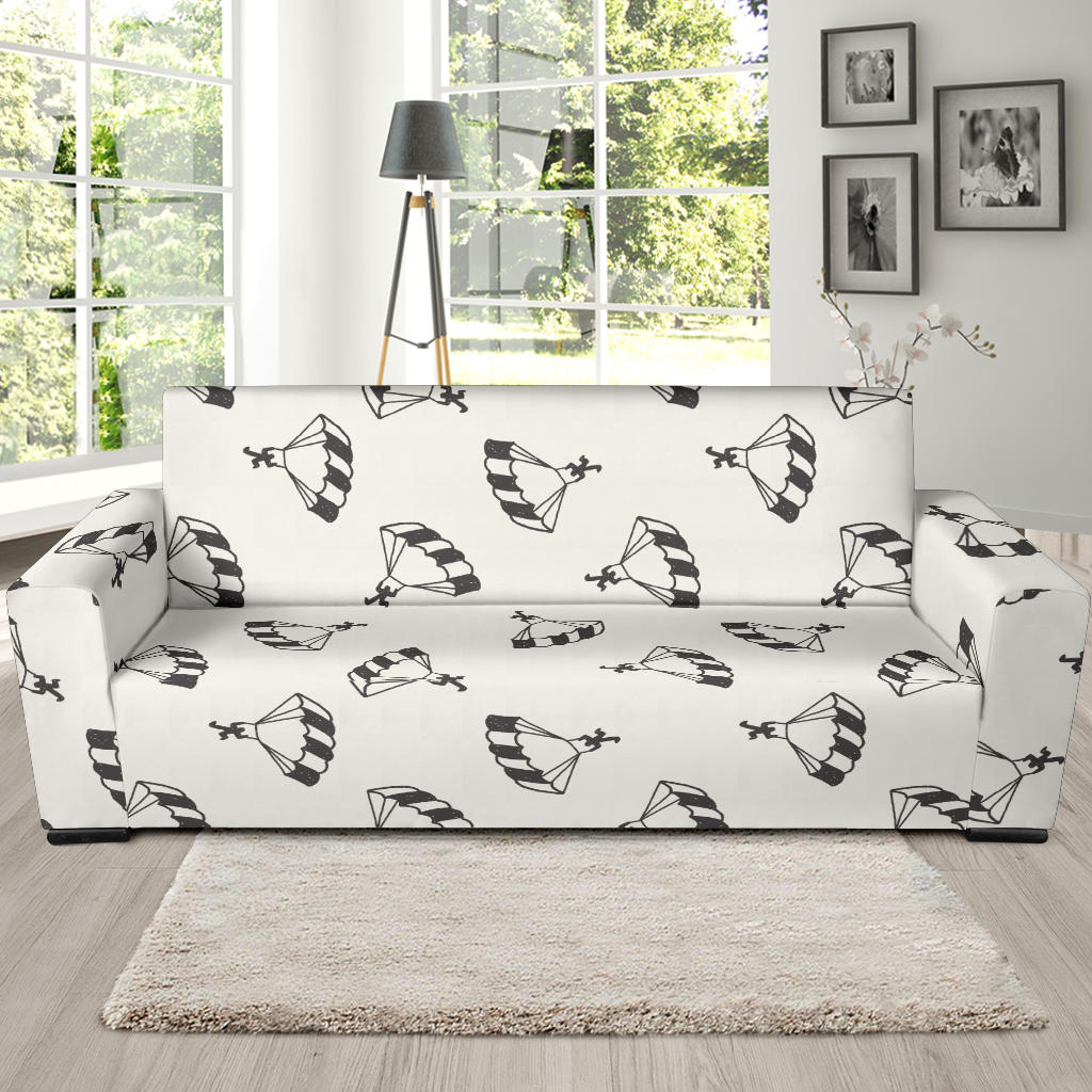 Skydiver Print Design LKS301 Sofa Slipcover