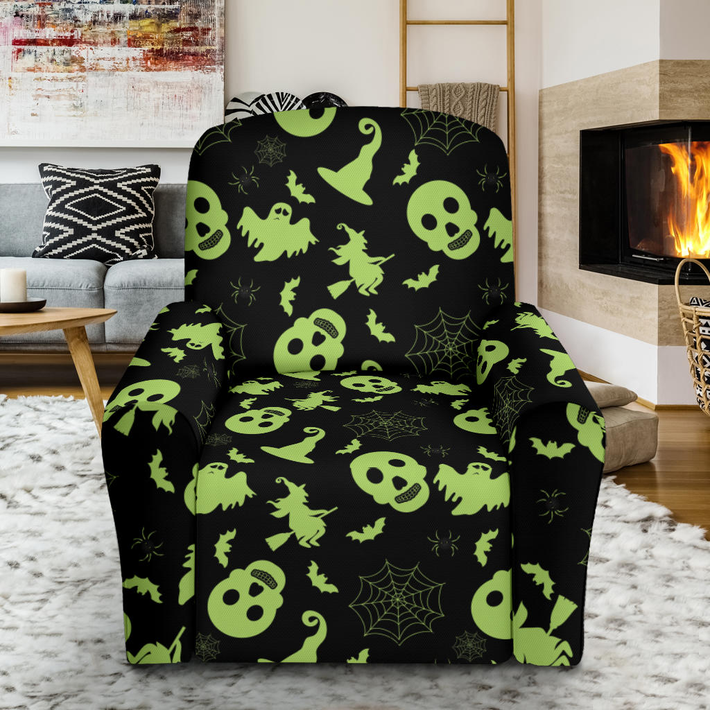 Witch Halloween Print Design LKS306 Recliner Slipcover with Pocket
