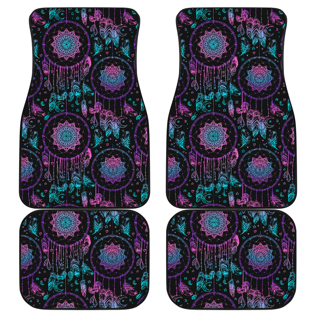 Dream catcher boho mandala Car Floor Mats Front Back