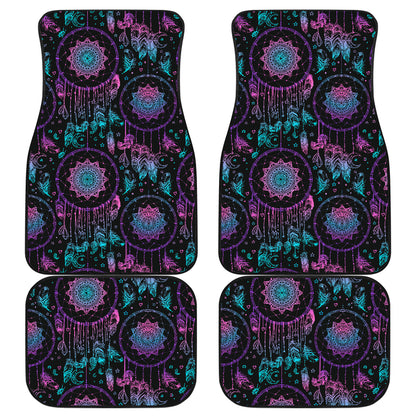 Dream catcher boho mandala Car Floor Mats Front Back