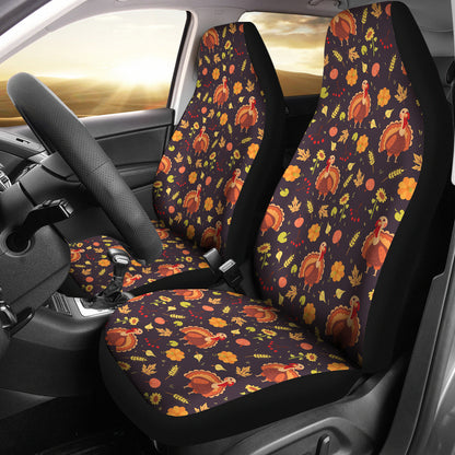 Thanksgiving Print Design LKS305 Car Seat Covers