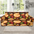 Pie Pattern Print Design A03 Sofa Slipcover