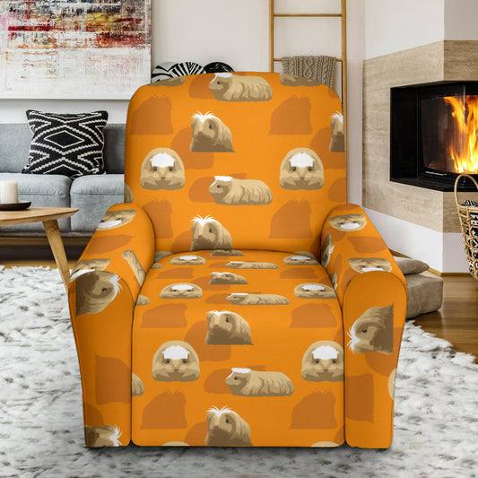 Guinea Pig Print Design LKS403 Recliner Slipcover with Pocket