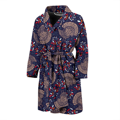 Turkey Print Design LKS401 Men Bathrobe