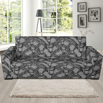 Bat Pattern Print Design 04 Sofa Slipcover