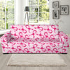 Breast cancer Pattern Print Design 04 Sofa Slipcover