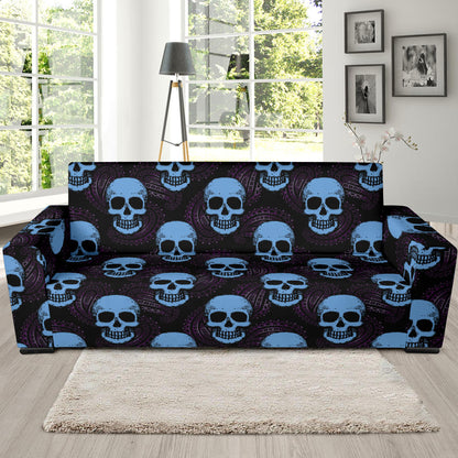 Skull Print Design LKS3012 Sofa Slipcover