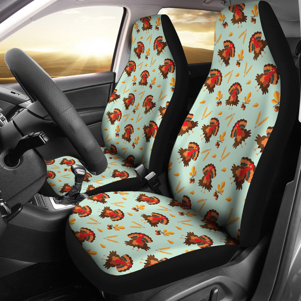 Thanksgiving Print Design LKS309 Car Seat Covers