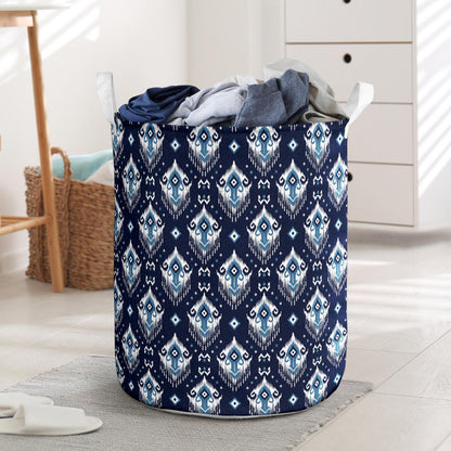 Ethnic Ornament Print Pattern Laundry Basket