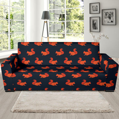 Squirrel Print Design LKS306 Sofa Slipcover