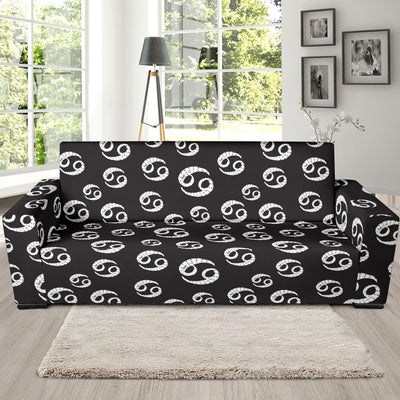 Cancer Zodiac Pattern Print Design 02 Sofa Slipcover