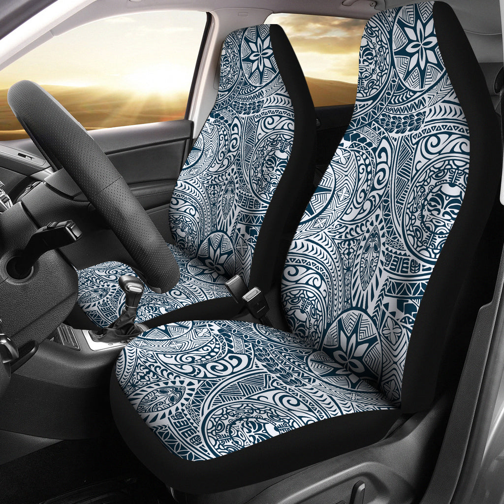 Samoan Pattern Print Design LKS306 Car Seat Covers
