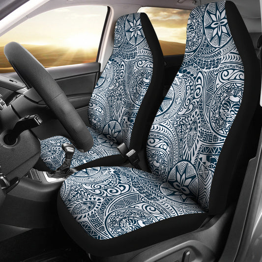 Samoan Pattern Print Design LKS306 Car Seat Covers