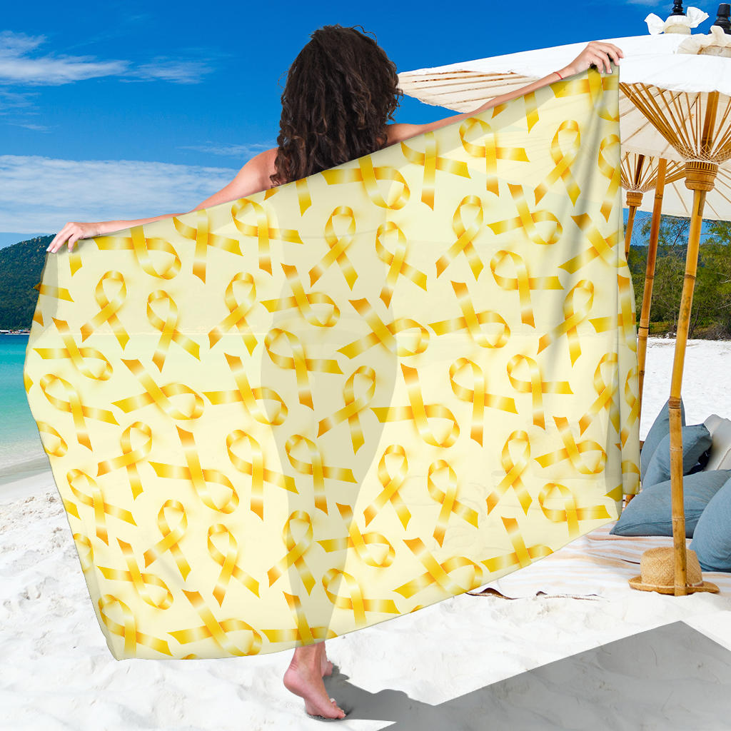Bone cancer Pattern Print Design 01 Sarong Pareo Wrap