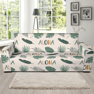 Aloha Hawaii Pattern Print Design 05 Sofa Slipcover