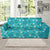 Badminton Pattern Print Design 06 Sofa Slipcover