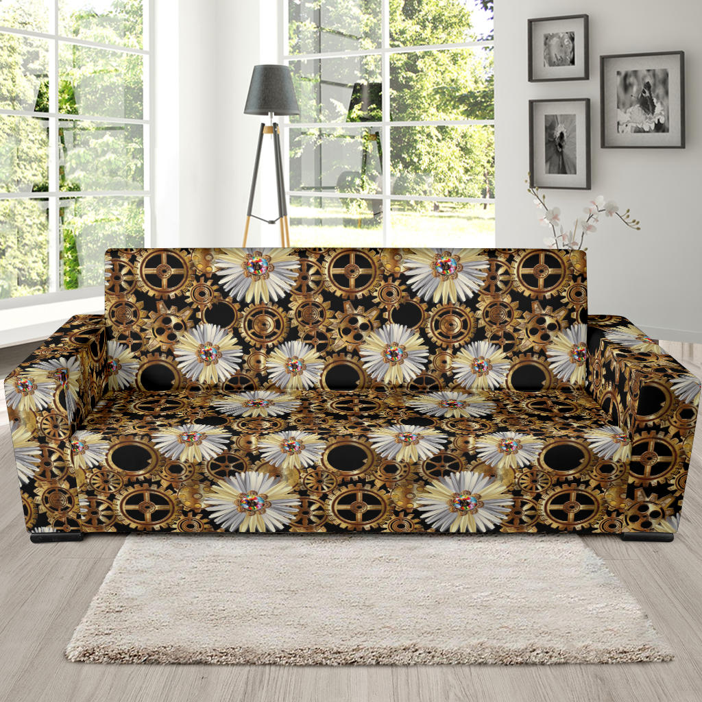 Steampunk Print Design LKS305 Sofa Slipcover