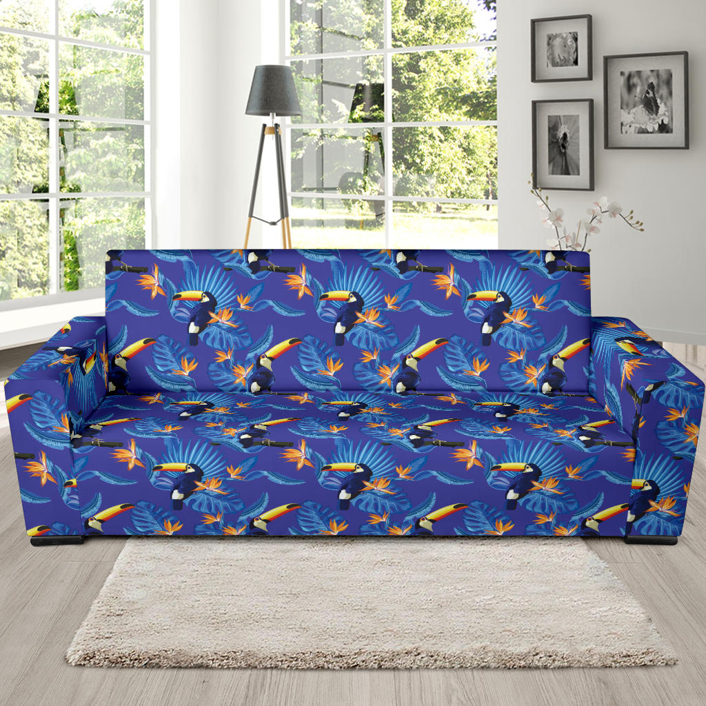 Toucan Print Design LKS306 Sofa Slipcover