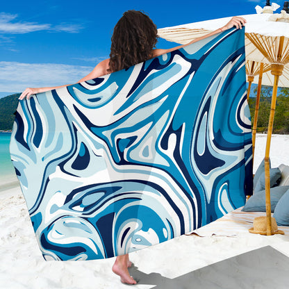 Liquid Pattern Print Design 05 Sarong Pareo Wrap