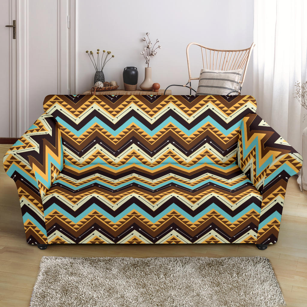 Southwest Pattern Print Design LKS301 Loveseat Couch Slipcover