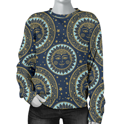 Boho Sun Dream Women Long Sleeve Sweatshirt