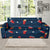 Beer Pong Pattern Print Design 01 Sofa Slipcover