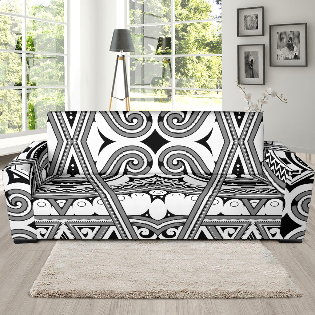 Samoan Pattern Print Design LKS302 Sofa Slipcover