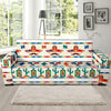 Maracas Mexican Pattern Print Design 01 Sofa Slipcover