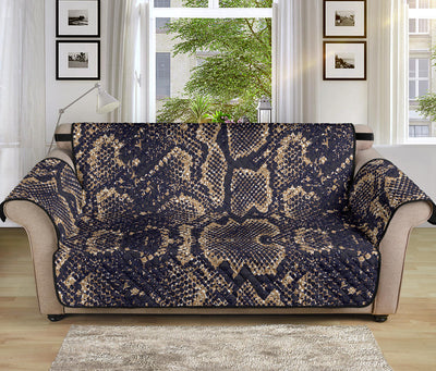 Snake Skin Pattern Print Sofa Cover Protector