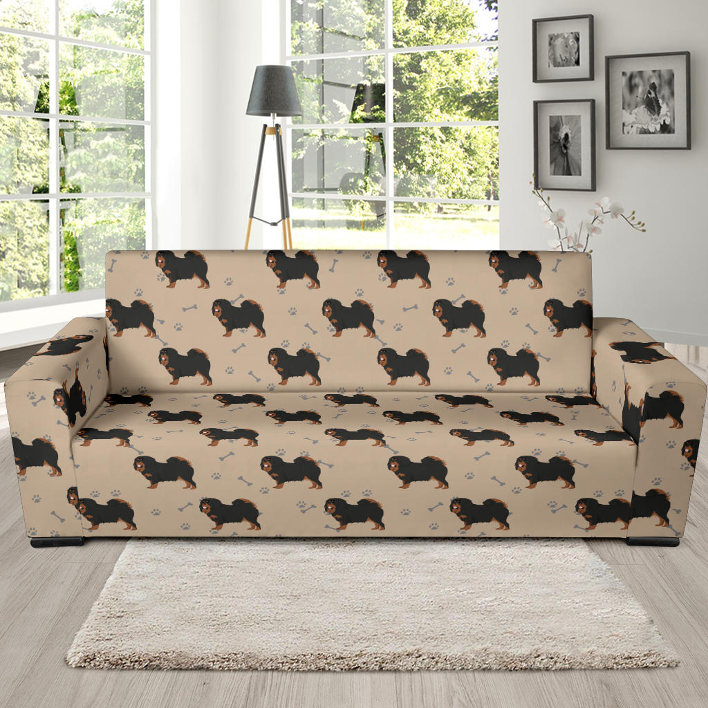 Tibetan Mastiffs Print Design LKS301 Sofa Slipcover