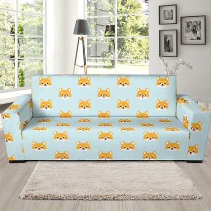 Shiba Inu Print Design LKS301 Sofa Slipcover