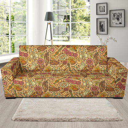Hippie Print Design LKS305 Sofa Slipcover