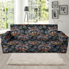 Raccoon Pattern Print Design A03 Sofa Slipcover