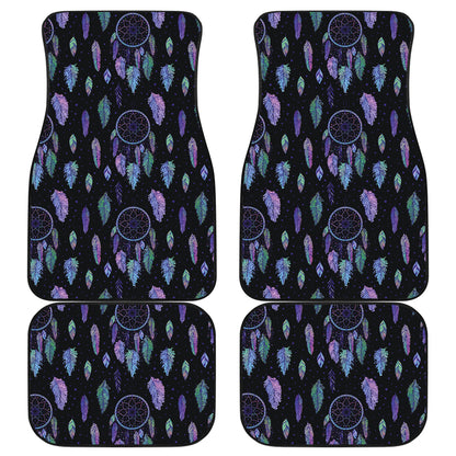 Dream Catcher Tribal Design Car Floor Mats Front Back