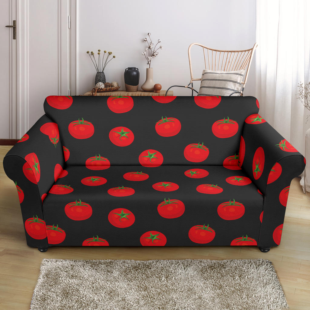 Tomato Print Design LKS305 Loveseat Couch Slipcover