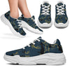 Koi Carp Gold Design Themed Print Chunky Sneakers