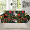 Magnolia Pattern Print Design 02 Sofa Slipcover