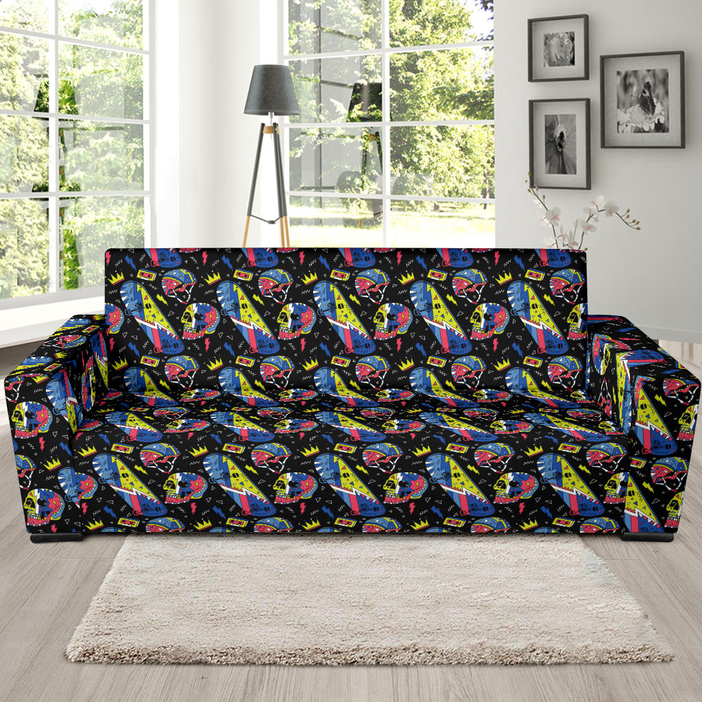 Skateboard Print Design LKS304 Sofa Slipcover
